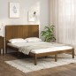 Giroletto Miele in Legno Massello 120x190 cm 4FT Small Double Giroletto Miele in Legno Massello 120x190 cm 4FT Small Double