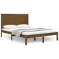 Giroletto Miele in Legno Massello 120x190 cm 4FT Small Double Giroletto Miele in Legno Massello 120x190 cm 4FT Small Double