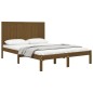 Giroletto Miele in Legno Massello 120x190 cm 4FT Small Double Giroletto Miele in Legno Massello 120x190 cm 4FT Small Double