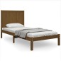 Giroletto Miele in Legno Massello 75x190 cm 2FT6 Small Single Giroletto Miele in Legno Massello 75x190 cm 2FT6 Small Single