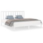 Giroletto Bianco in Legno Massello 180x200 cm 6FT Super King Giroletto Bianco in Legno Massello 180x200 cm 6FT Super King