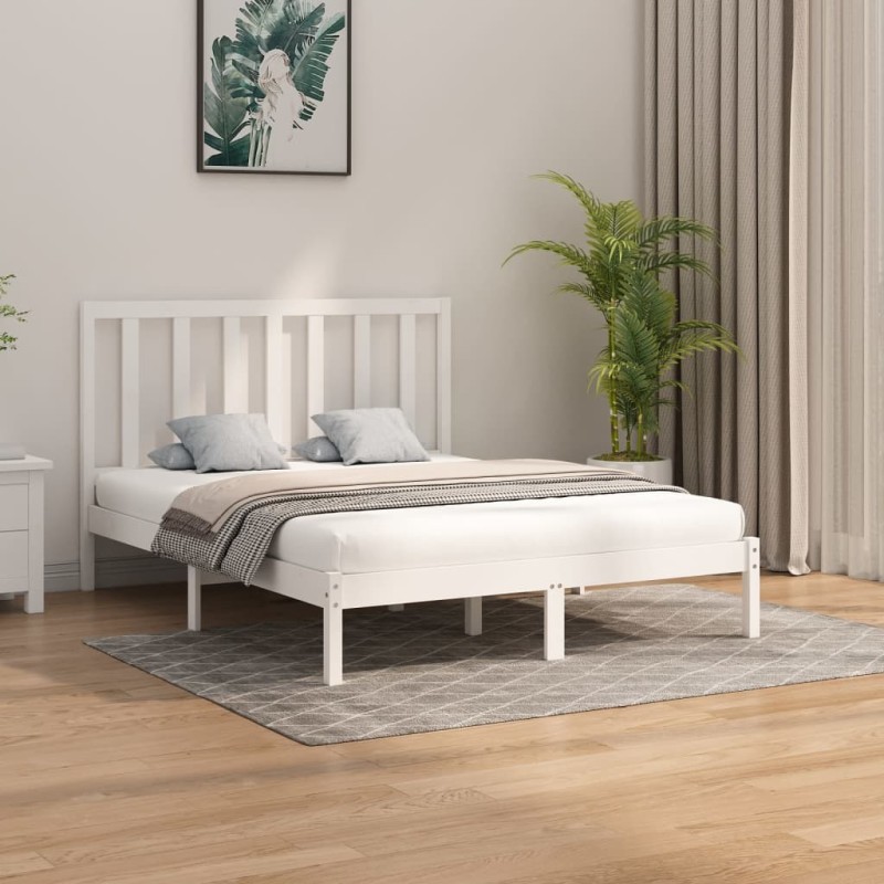 Giroletto Bianco in Legno Massello 140x200 cm Giroletto Bianco in Legno Massello 140x200 cm