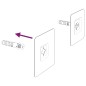 Specchio da Bagno con Luci LED 40x100 cm Specchio da Bagno con Luci LED 40x100 cm