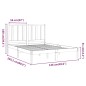 Giroletto Bianco in Legno Massello 120x200 cm Giroletto Bianco in Legno Massello 120x200 cm