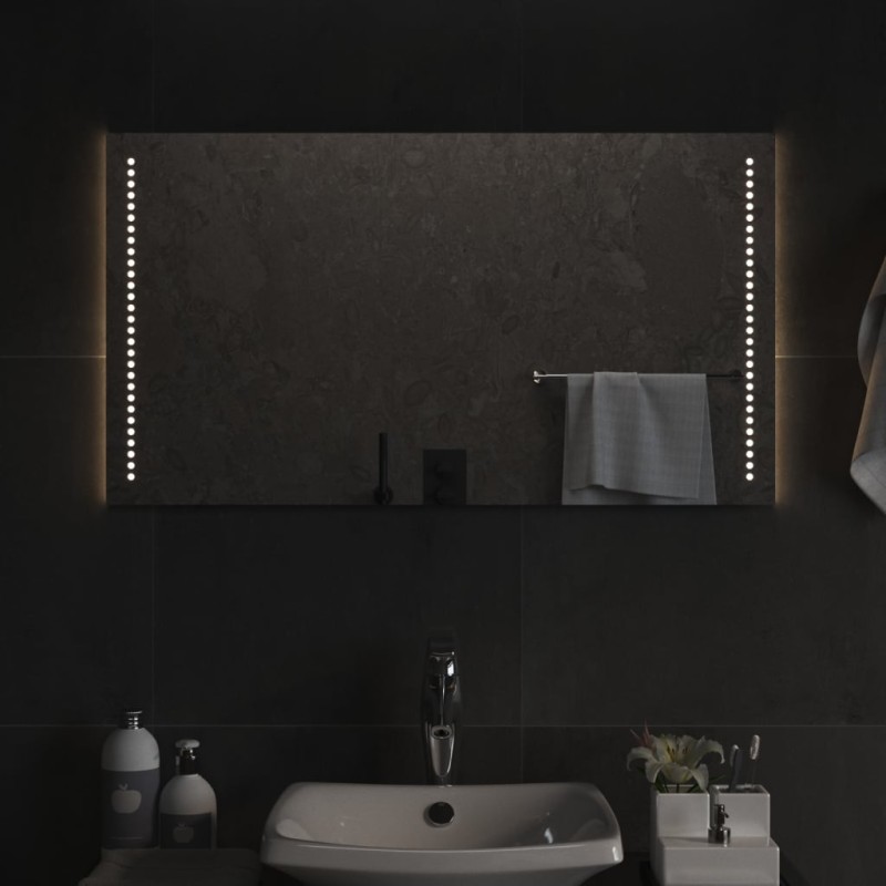 Specchio da Bagno con Luci LED 50x90 cm Specchio da Bagno con Luci LED 50x90 cm