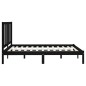 Giroletto Nero in Legno Massello 120x200 cm Giroletto Nero in Legno Massello 120x200 cm