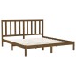 Giroletto Miele in Legno Massello 180x200 cm 6FT Super King Giroletto Miele in Legno Massello 180x200 cm 6FT Super King