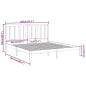 Giroletto Miele in Legno Massello 180x200 cm 6FT Super King Giroletto Miele in Legno Massello 180x200 cm 6FT Super King