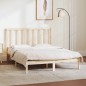 Giroletto in Legno Massello di Pino 135x190 cm 4FT6 Double Giroletto in Legno Massello di Pino 135x190 cm 4FT6 Double