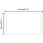 Specchio da Bagno con Luci LED 50x90 cm Specchio da Bagno con Luci LED 50x90 cm