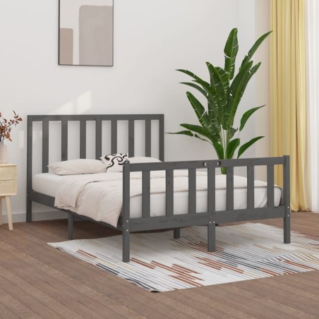 Giroletto Grigio in Legno Massello 120x200 cm