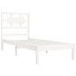 Giroletto Bianco in Legno Massello di Pino 90x200 cm Giroletto Bianco in Legno Massello di Pino 90x200 cm