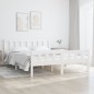 Giroletto Bianco in Legno Massello 140x190 cm Giroletto Bianco in Legno Massello 140x190 cm