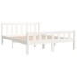 Giroletto Bianco in Legno Massello 140x190 cm Giroletto Bianco in Legno Massello 140x190 cm