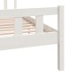 Giroletto Bianco in Legno Massello 140x190 cm Giroletto Bianco in Legno Massello 140x190 cm