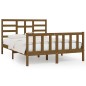 Giroletto Miele in Legno Massello 150x200 cm 5FT King Size
