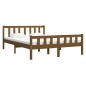 Giroletto Miele in Legno Massello 135x190 cm 4FT6 Double Giroletto Miele in Legno Massello 135x190 cm 4FT6 Double