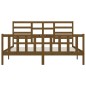 Giroletto Miele in Legno Massello 180x200 cm 6FT Super King Giroletto Miele in Legno Massello 180x200 cm 6FT Super King