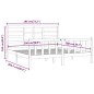Giroletto Miele in Legno Massello 180x200 cm 6FT Super King Giroletto Miele in Legno Massello 180x200 cm 6FT Super King