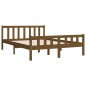 Giroletto Miele in Legno Massello 120x190 cm 4FT Small Double Giroletto Miele in Legno Massello 120x190 cm 4FT Small Double