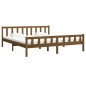 Giroletto Miele in Legno Massello 180x200 cm 6FT Super King Giroletto Miele in Legno Massello 180x200 cm 6FT Super King
