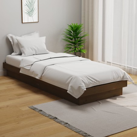 Giroletto Miele in Legno Massello 75x190 cm 2FT6 Small Single