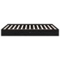 Giroletto Nero in Legno Massello 200x200 cm Giroletto Nero in Legno Massello 200x200 cm