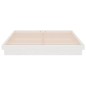 Giroletto Bianco in Legno Massello 160x200 cm Giroletto Bianco in Legno Massello 160x200 cm