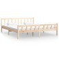 Giroletto in Legno Massello 180x200 cm 6FT Super King Giroletto in Legno Massello 180x200 cm 6FT Super King