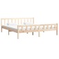 Giroletto in Legno Massello 180x200 cm 6FT Super King Giroletto in Legno Massello 180x200 cm 6FT Super King