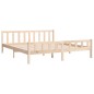 Giroletto in Legno Massello 180x200 cm 6FT Super King Giroletto in Legno Massello 180x200 cm 6FT Super King