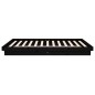 Giroletto Nero in Legno Massello 90x200 cm Giroletto Nero in Legno Massello 90x200 cm