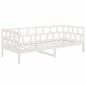 Dormeuse Bianca in Legno Massello di Pino 90x190 cm Dormeuse Bianca in Legno Massello di Pino 90x190 cm