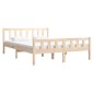 Giroletto in Legno Massello 135x190 cm 4FT6 Double Giroletto in Legno Massello 135x190 cm 4FT6 Double