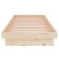 Giroletto in Legno Massello 75x190 cm 2FT6 Small Single