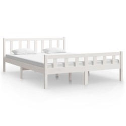 Giroletto Bianco in Legno Massello 120x200 cm