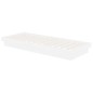 Giroletto Bianco in Legno Massello 75x190 cm 2FT6 Small Single Giroletto Bianco in Legno Massello 75x190 cm 2FT6 Small Single