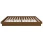 Giroletto Miele in Legno Massello 135x190 cm 4FT6 Double Giroletto Miele in Legno Massello 135x190 cm 4FT6 Double