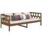 Dormeuse Miele in Legno Massello di Pino 80x200 cm Dormeuse Miele in Legno Massello di Pino 80x200 cm