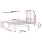 Dormeuse Estraibile 2x(90x200) cm Legno Massello di Pino Dormeuse Estraibile 2x(90x200) cm Legno Massello di Pino