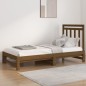 Dormeuse Estraibile Miele 2x(90x190) cm Legno Massello di Pino Dormeuse Estraibile Miele 2x(90x190) cm Legno Massello di Pino