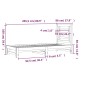 Dormeuse Estraibile 2x(90x200) cm in Legno Massello di Pino Dormeuse Estraibile 2x(90x200) cm in Legno Massello di Pino