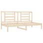 Dormeuse 80x200 cm in Legno Massello di Pino Dormeuse 80x200 cm in Legno Massello di Pino