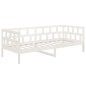 Dormeuse Bianca in Legno Massello di Pino 90x200 cm Dormeuse Bianca in Legno Massello di Pino 90x200 cm