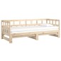 Dormeuse Estraibile in Legno Massello di Pino 2x(90x190) cm Dormeuse Estraibile in Legno Massello di Pino 2x(90x190) cm