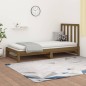 Dormeuse Estraibile Miele 2x(90x190) cm Legno Massello di Pino Dormeuse Estraibile Miele 2x(90x190) cm Legno Massello di Pino