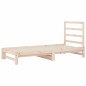 Dormeuse Estraibile 2x(90x200) cm Legno Massello di Pino Dormeuse Estraibile 2x(90x200) cm Legno Massello di Pino
