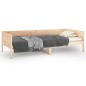 Dormeuse in Legno Massello di Pino 90x200 cm Dormeuse in Legno Massello di Pino 90x200 cm