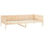 Dormeuse in Legno Massello di Pino 90x200 cm Dormeuse in Legno Massello di Pino 90x200 cm