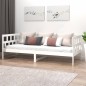 Dormeuse Bianca in Legno Massello di Pino 80x200 cm Dormeuse Bianca in Legno Massello di Pino 80x200 cm